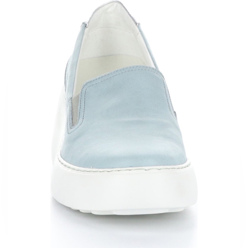 Fly London Light Blue Slip-On Shoes with Metallic Accents - Picture 11 of 12